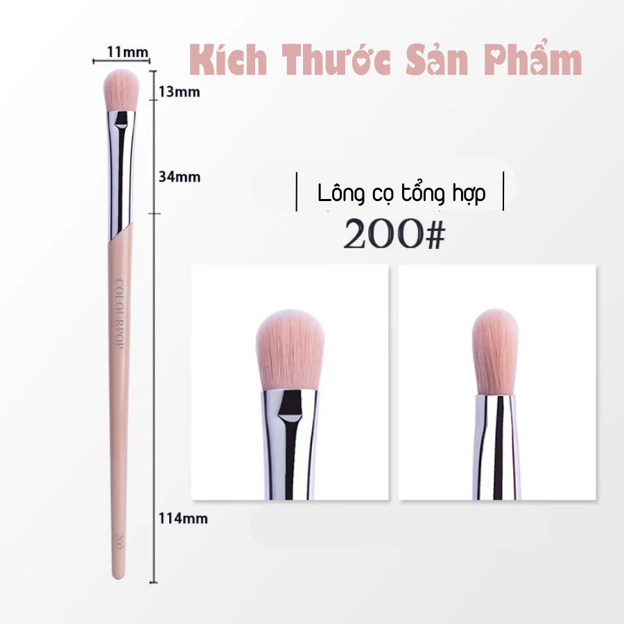Cọ Bầu Mắt Tán Phấn COLOURPOP Eye Shadow Brush C200